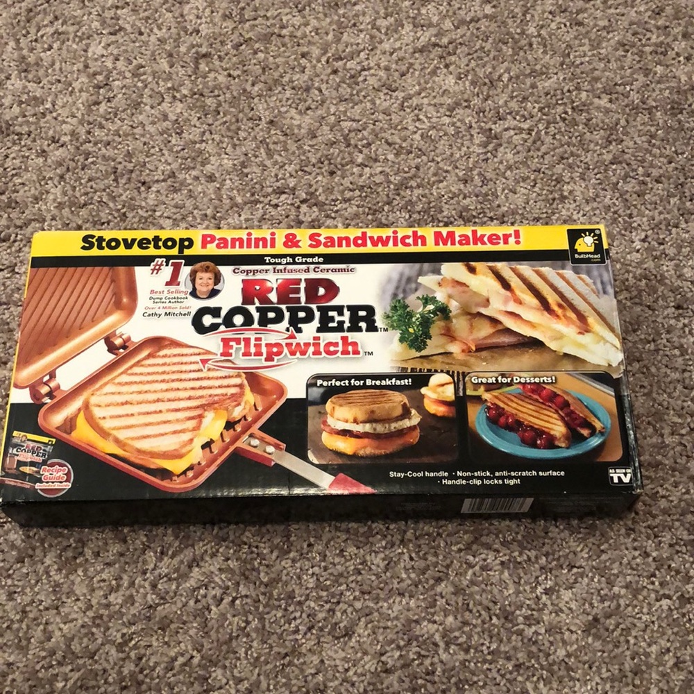 Brand New in Box, Red Copper Flipwich